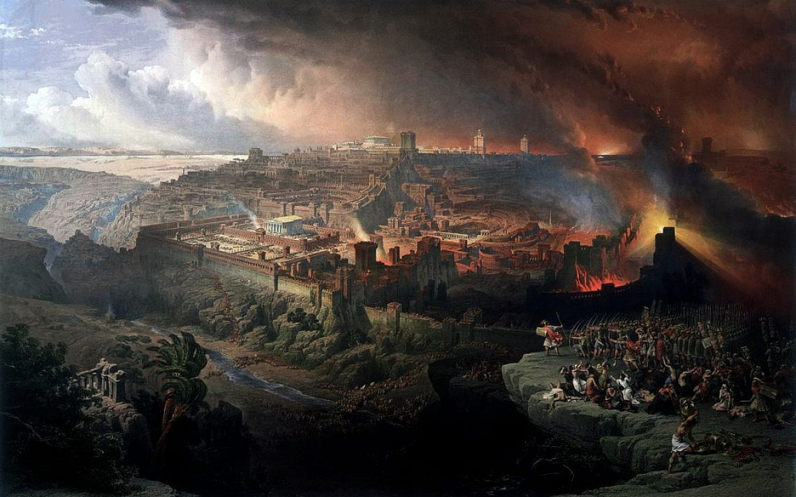 Siege and destruction of Jerusalem by David Roberts