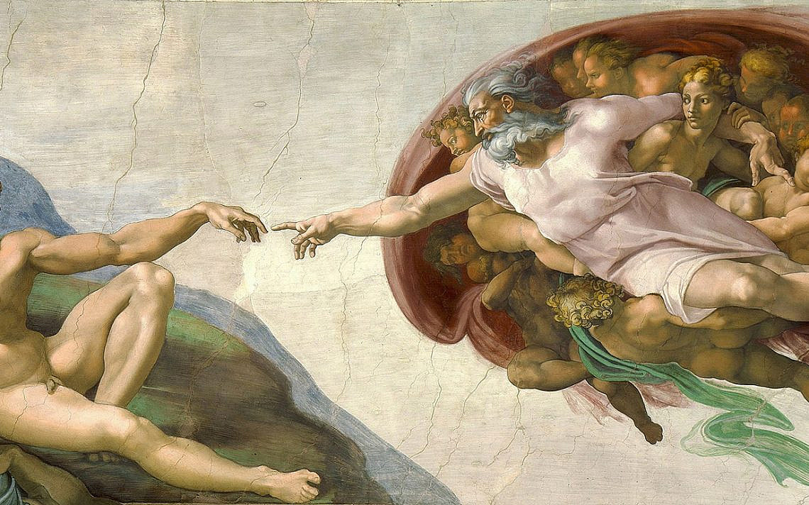 Michelangelo - public domain via Wikimedia Commons